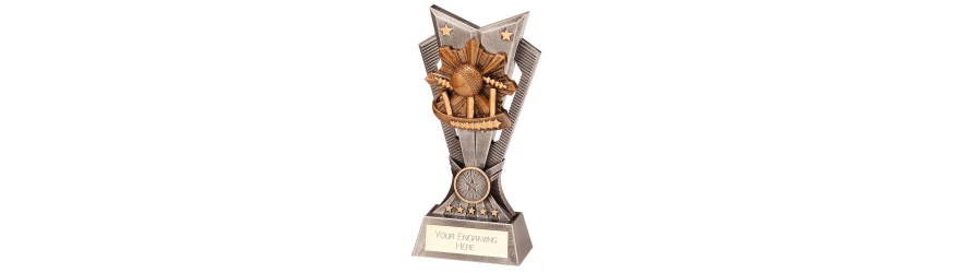 SPECTRE CRICKET TROPHY - 3 SIZES - 150MM - 200MM